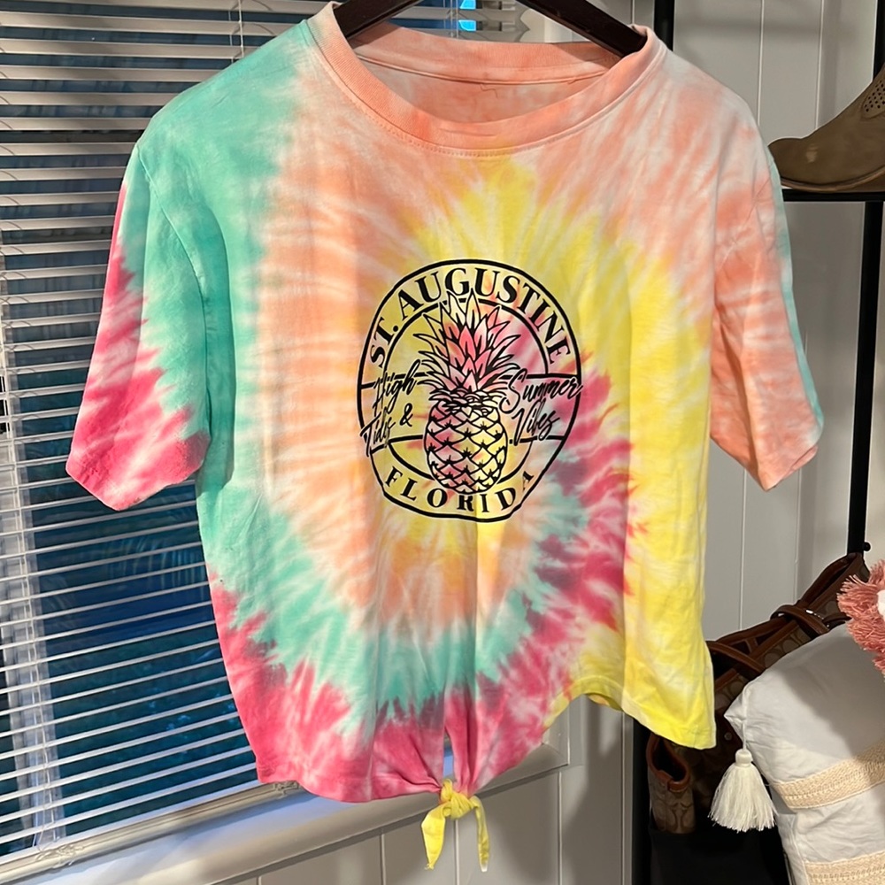 Multi colored / x lg crop top